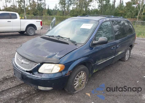 2001 Chrysler Town & Country Limited from USA, damaged, VIN 2C8GP64L81R350645